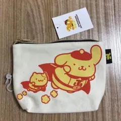 ポムポムプリン　30周年アニバーサリー　ポーチ　しまむら　タグ付き