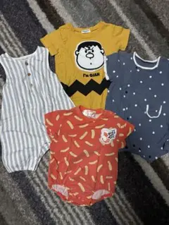 ロンパース4点セット 70サイズ