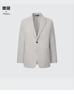 UNIQLO x Theory グレー テーラードジャケット