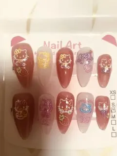 ハローキティ ネイルチップSサイズ