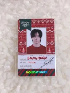 ENHYPEN WORLD ホリデー SPカード ソンフン 未使用