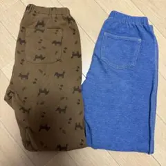 UNIQLO 10分丈レギンス2枚セット　110センチ