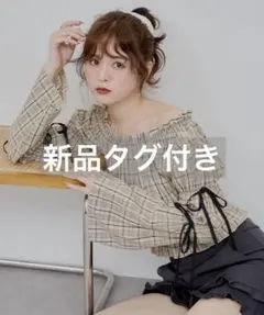 NICE CLAUP ナイスクラップ　華奢見え叶う2wayブラウス