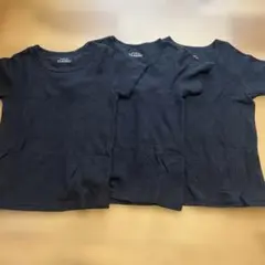 黒 アンダーシャツ 3枚セット サイズ110