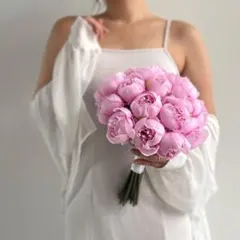 アーティフィシャルフラワー ＊ ウェディングブーケ 韓国 ブーケ クラッチブーケ