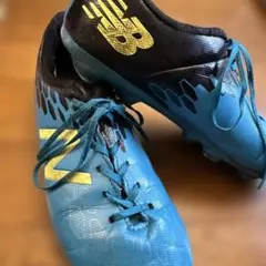 New Balance VISTARO サッカーシューズ 青黒　22.5