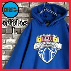 adidas スリーブ刺繍ロゴ 袖太 カレッジ フットボール FBU アディダス