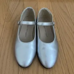 フォーマルシューズ　20㎝　シルバー　キャサリンコテージ