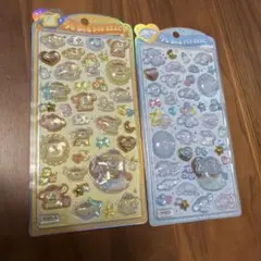 うるちゅるポップシール　サンリオベビー　シナモロール　ポムポムプリン　2点セット