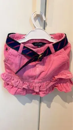 Ralph Lauren ピンク コーデュロイスカート 110