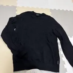 Armani Exchange ブラックニットセーター M