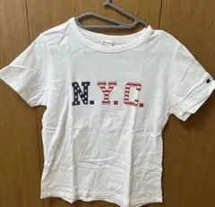 【即購入OK◎】Champion チャンピオン NYCロゴ Tシャツ ホワイト