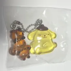 サンリオキャラクターズ なかよしドロップチャーム　ポムポムプリン＆チームプリン