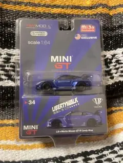 MINIGT LB★Works Nissan GT-R Candy Blue