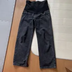 マタニティ ブラックパンツ M