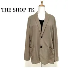 THE SHOP TK テーラードジャケット ワンボタン 柔らか 羽織 L