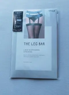 Atsugi THE LEG BAR レースガーター付きプレーンストッキング
