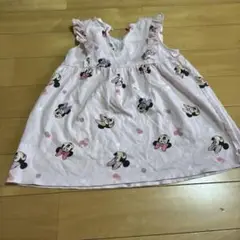 お値下げ商品⭐︎ ミニーちゃん　ノースリーブ　９０センチ　H&M ディズニー