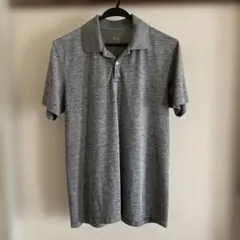 UNIQLO ポロシャツ グレー メッシュ素材のサムネイル
