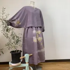 着物リメイクワンピース　着物リメイクドレス　着物リメイクセパレート　披露宴結婚式