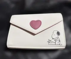 ジーユー　レターポーチ　Peanuts スヌーピー　ポーチ　GU