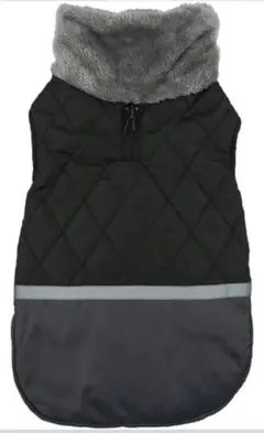 冬暖かいフリース首輪犬コートジャケット