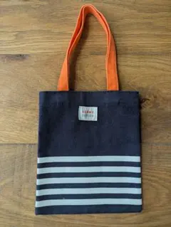 BEAMS DESIGN ストライプトートバッグ