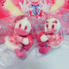 【匿名配送】　パルパルーザ　ミニー　ぬいぐるみチャーム　デイジー　ドナルド