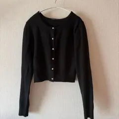 INGNI ブラック カーディガン M
