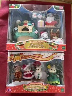 廃盤！レア！シルバニアファミリー ショコラウサギちゃんのクリスマス