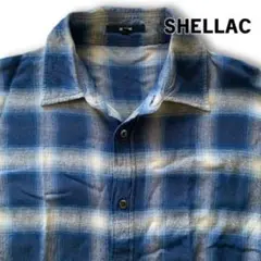 『雰囲気◎』SHELLAC(シェラック)レーヨンオンブレチェックシャツのサムネイル