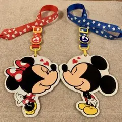 ディズニーチケットホルダー　ミッキー&ミニー