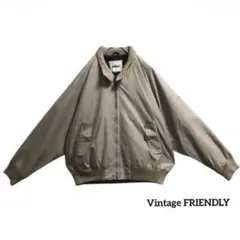FRIENDLYフレンドリーブルゾンジャケットスイングトップ ヴィンテージ古着