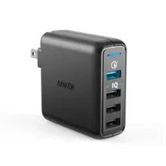 Anker 4ポート急速充電器 黒