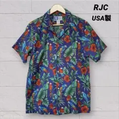 USA製 RJC アロハシャツ トロピカル柄　ロバートジェイクレンシーのサムネイル