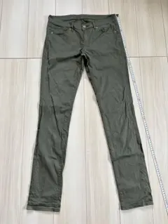 ◎●（82）UNIQLO カーキ パンツ サイズ26（66cm）