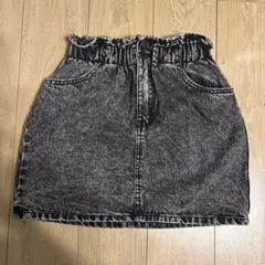 Bershka デニムミニスカート ケミカルウォッシュ Sサイズのサムネイル