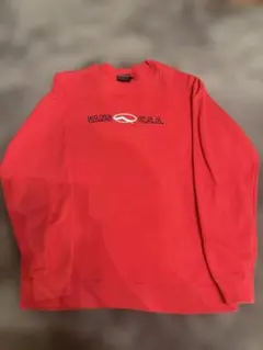90sVANSUSAスウェット L 赤 since66 黒赤タグ 美品 オールドのサムネイル
