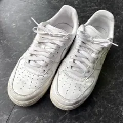 Nike Air Force 1 ホワイト 27㎝ チップたらし - メルカリ