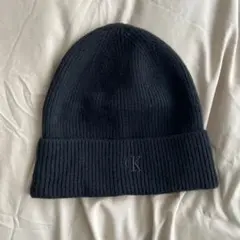 Calvin Klein 黒 ニット帽