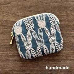 ミナペルホネン　手縫いハンドメイド　　ミニポーチ118