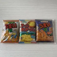 お菓子パッケージ風　マグネット 3個セット