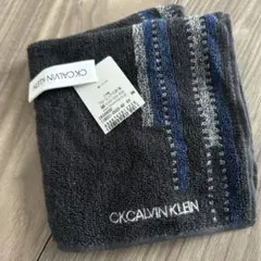 【新品】CK CALVIN KLEIN タオルハンカチ グレーのサムネイル