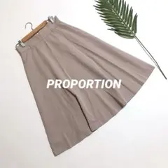 1-605【PROPORTION】M 極美品　レディース　フレア　スカート　♪