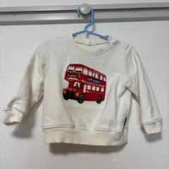 ホワイト　トレーナー