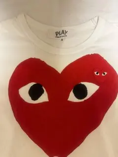 美品正規品、プレイ コムデギャルソン ハートTシャツ【最終値下げ】