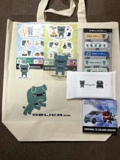 デリカミニ トートバッグ ステッカー 等セット