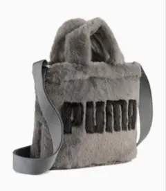 PUMA/プーマ トートバッグ UP FAUX ファー ミニ ショッパーバッグ