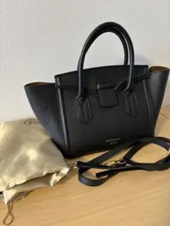 【美品】クリスチャンヴィラ　本革　ショルダーバッグのサムネイル