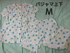パジャマ 上下セット レディース Mサイズ 花柄 半袖のサムネイル
